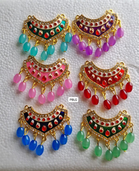 Meenakari choker mala