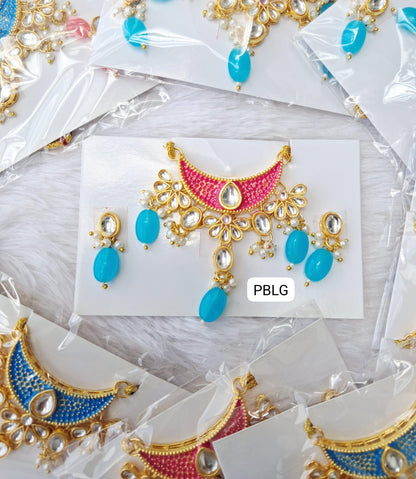 Heavy choker + earing set