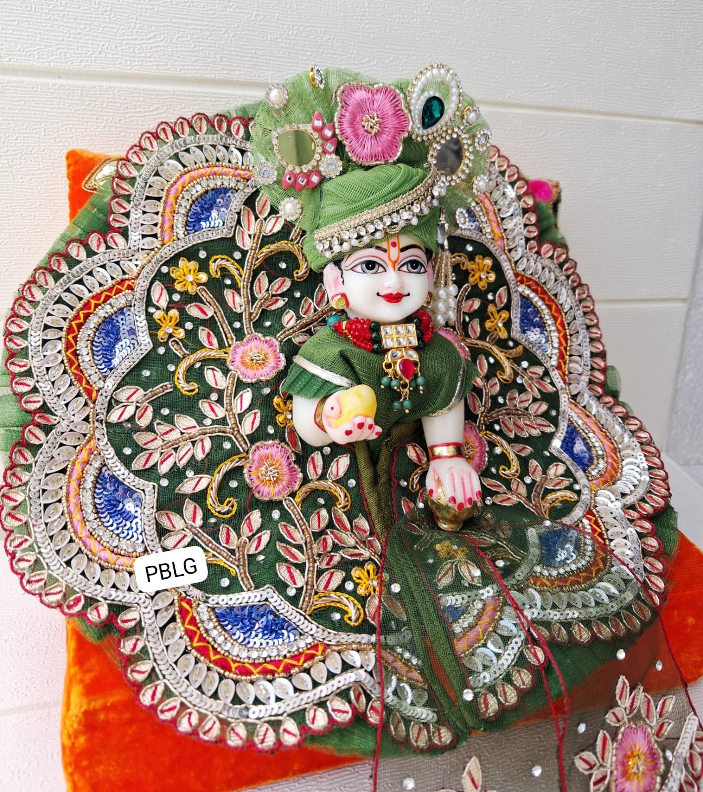 Heavy handwork poshak