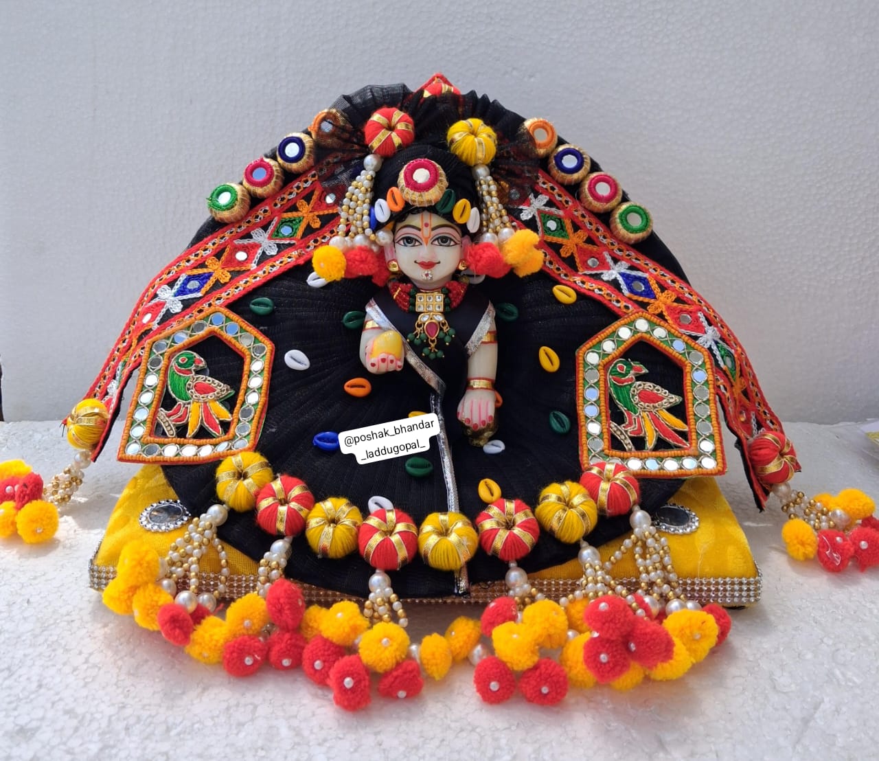 Garba dress with pagdi (6/7) no.