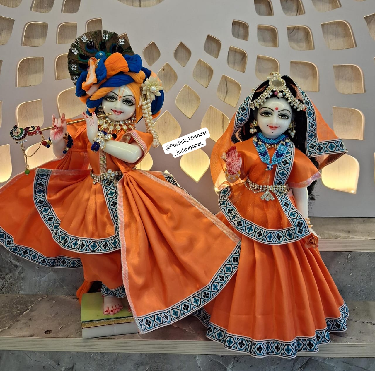 Cotton lining iskcon style rk set
