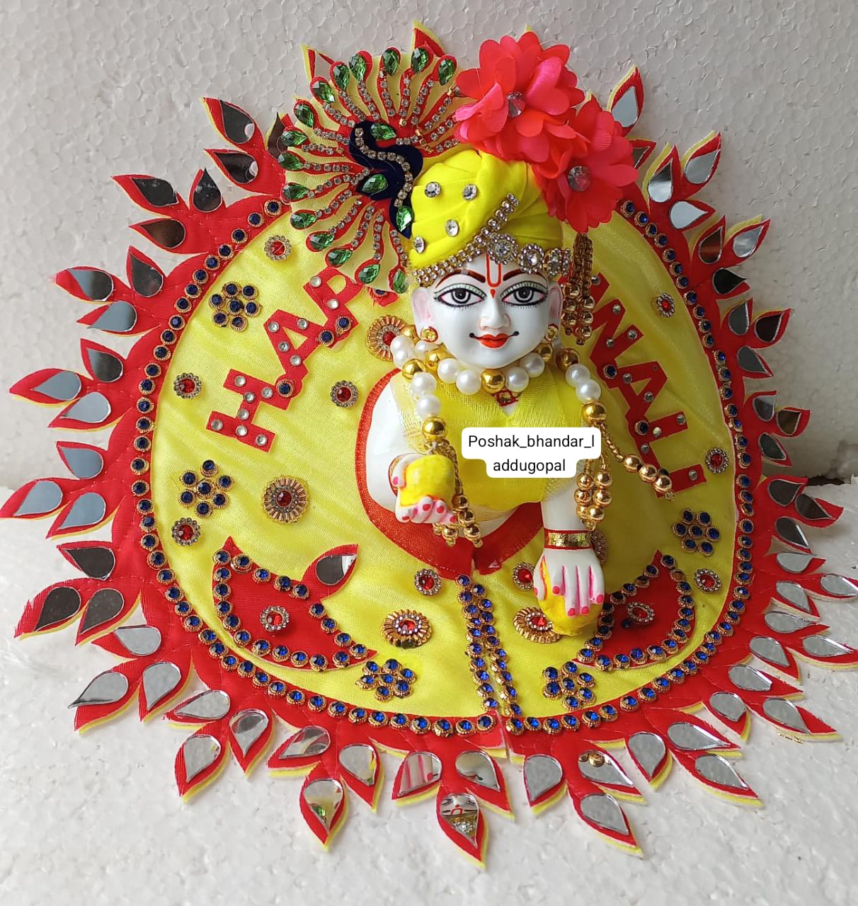 Mirror Diwali poshak