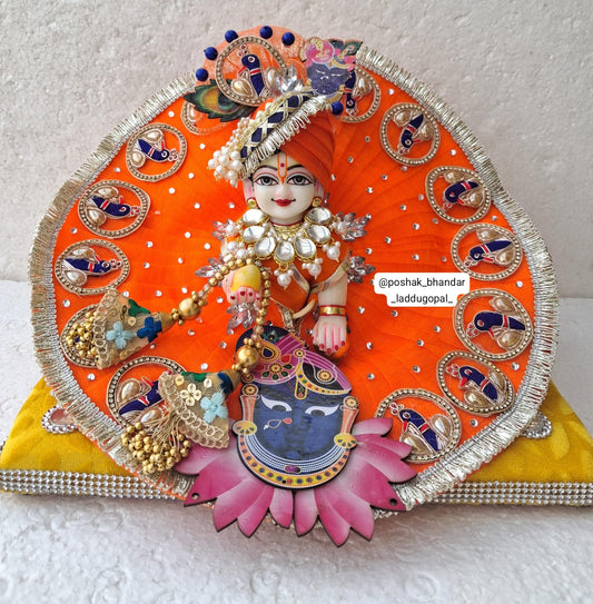 Shreenath ji special dress with pagdi 3 to 7 no.