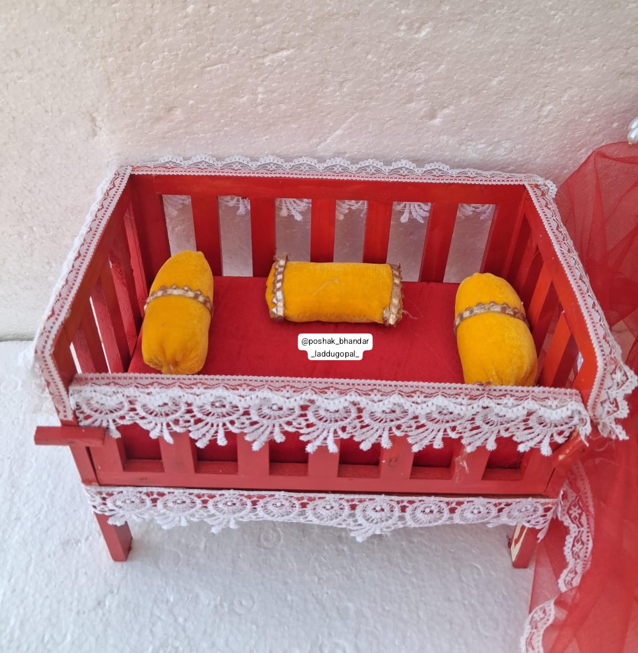 Cot bed for Thakur ji