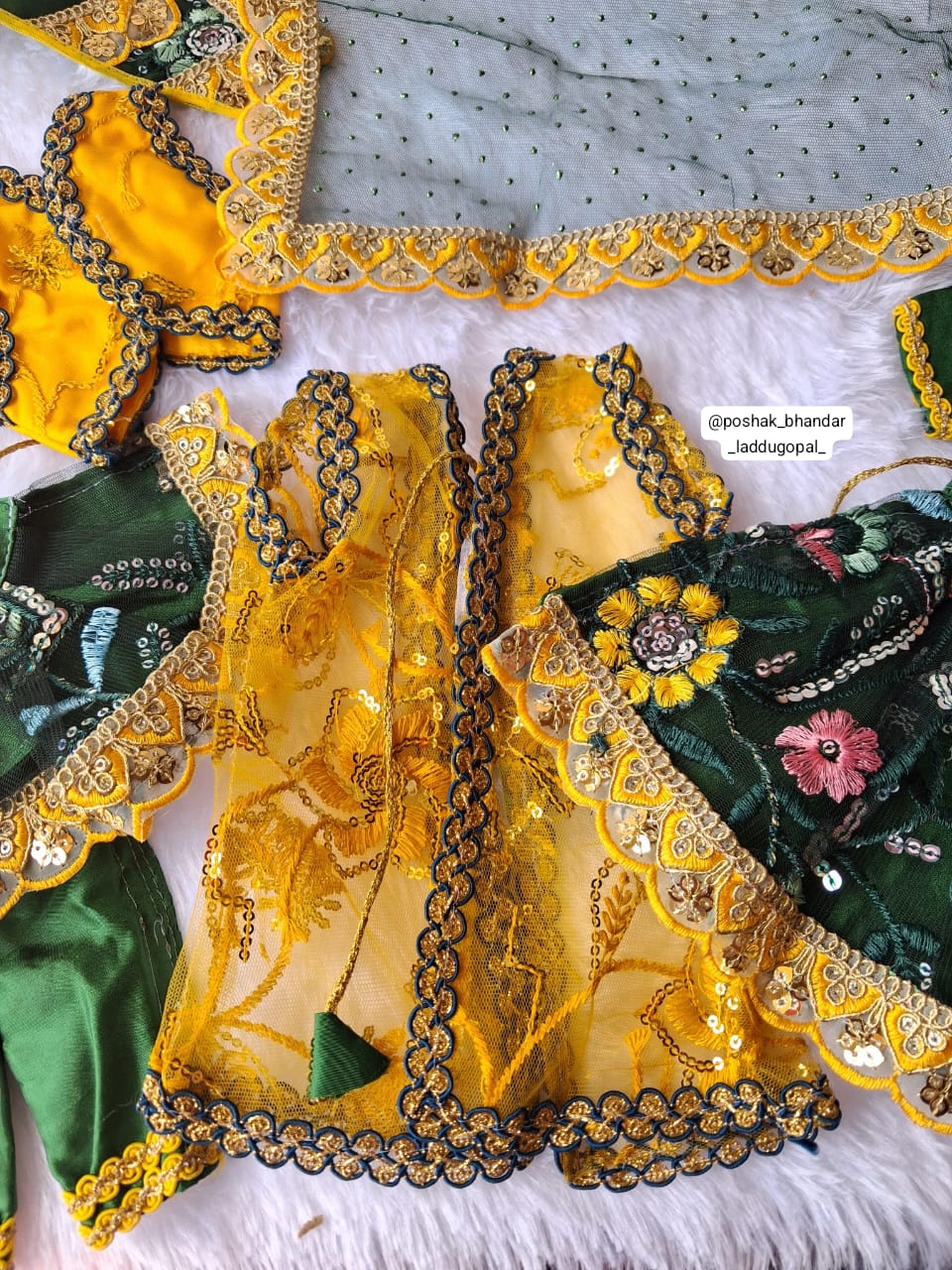 Fancy heavy look radhakrishna dress