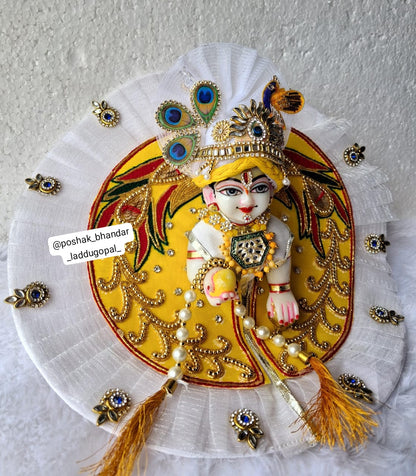Heavy handwork dress with heavy pagdi