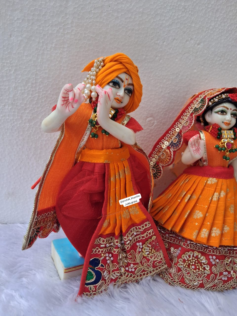Radhakrishna heavy dress