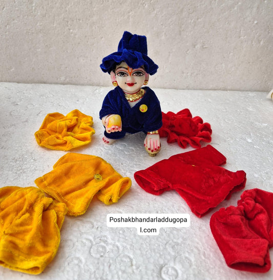 Velvet suit with cap