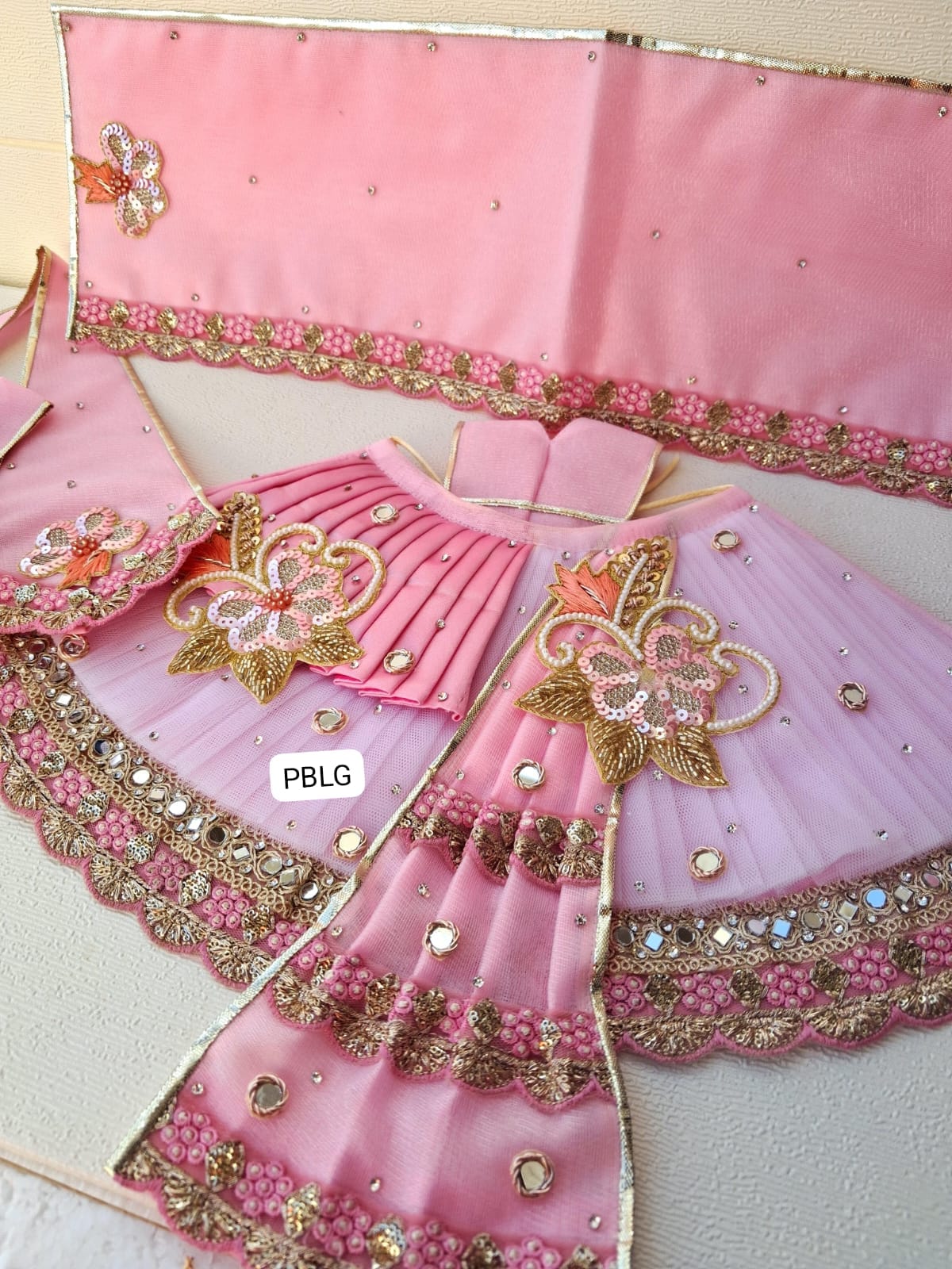 7 inch lehnga size radhakrishna dress