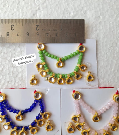 Heavy double layer mala + earing