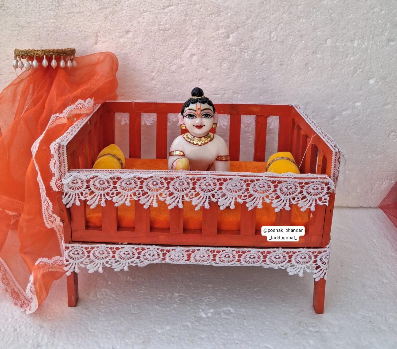Cot bed for Thakur ji