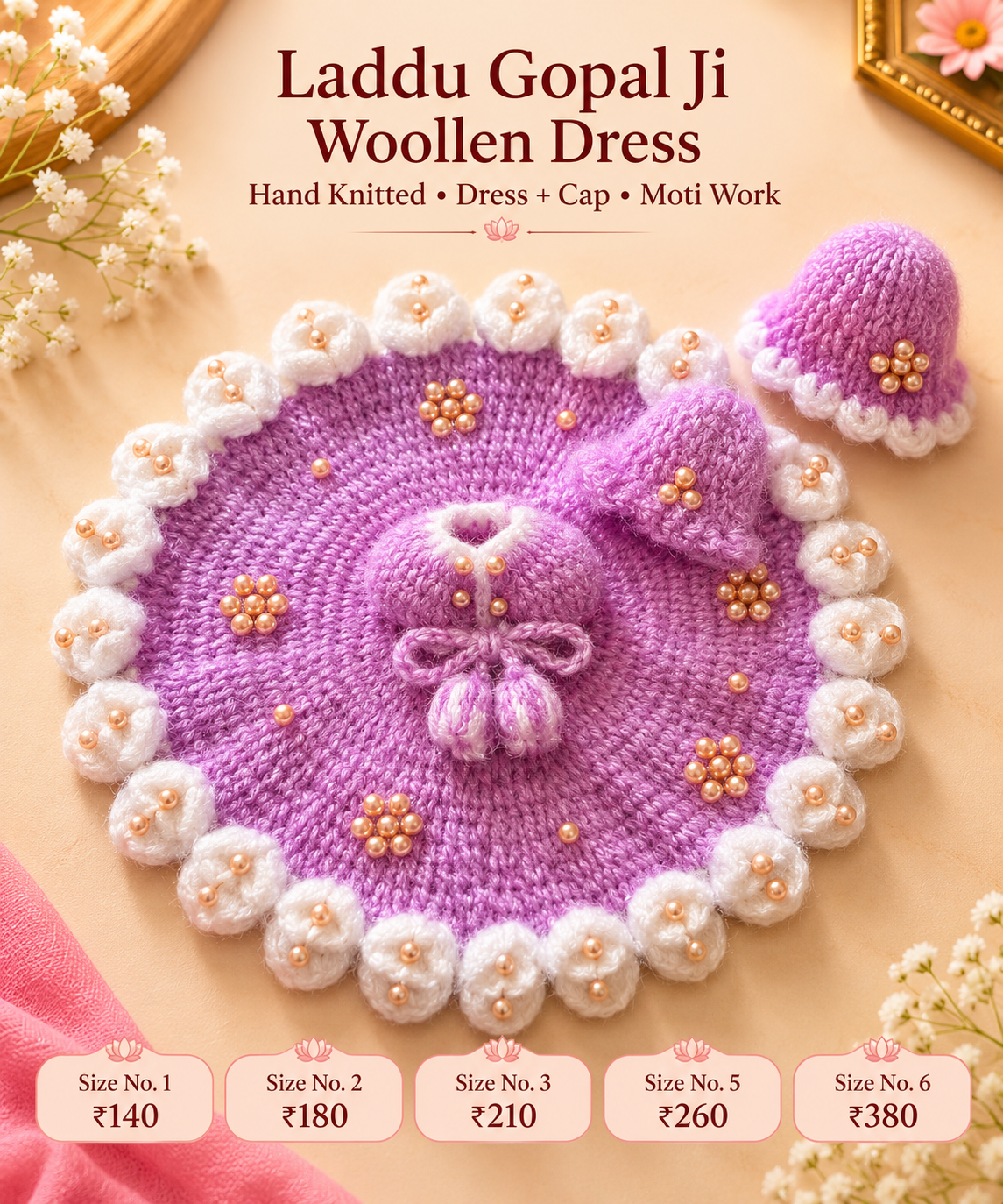 Moti Woolen poshak + cap