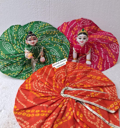 Bandhini dress 3 to 7 no.