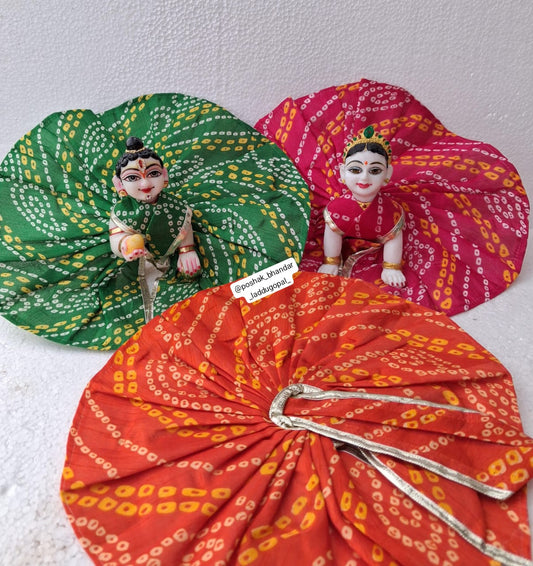 Bandhini dress 3 to 7 no.