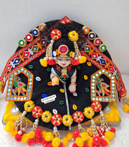 Garba dress with pagdi (6/7) no.