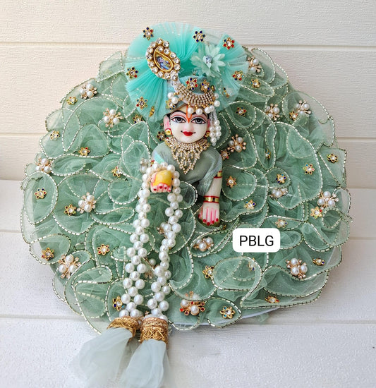 Ruffle poshak + pagdi + patka