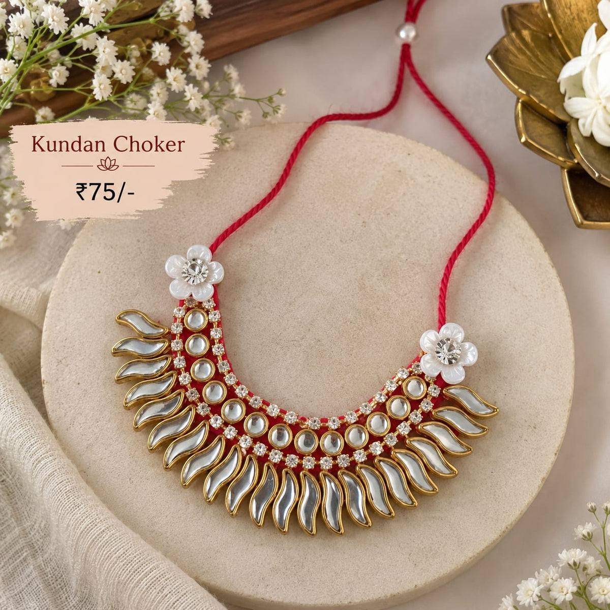 Kundan choker