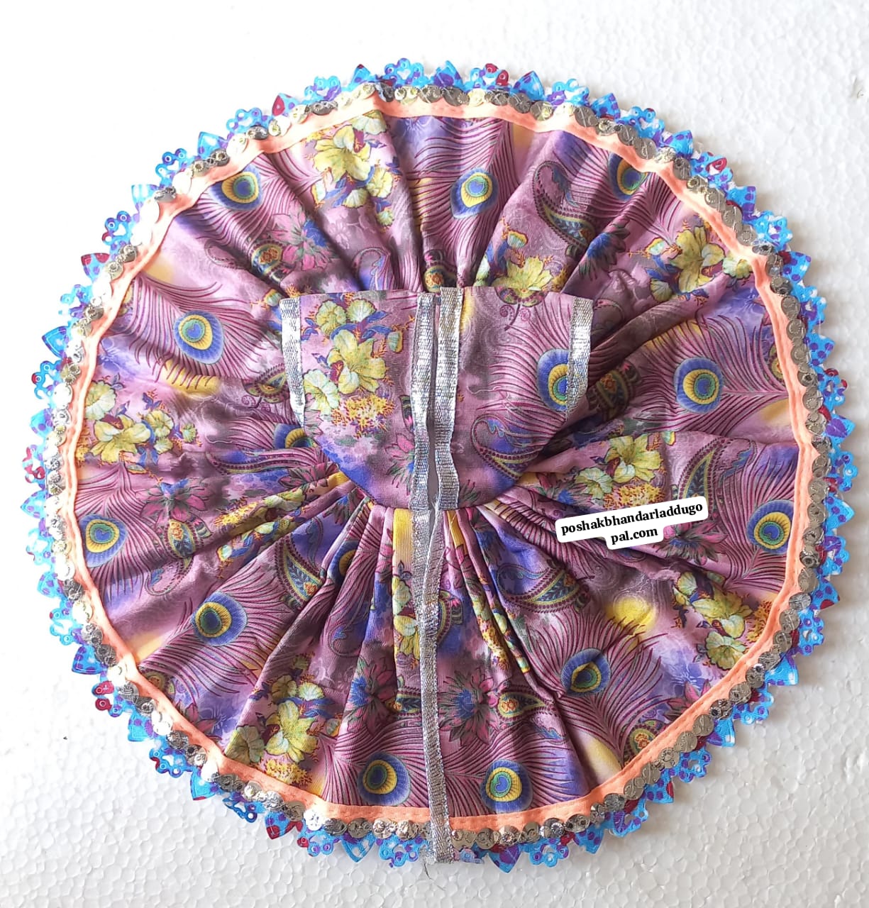 Morpankh print cotton dress