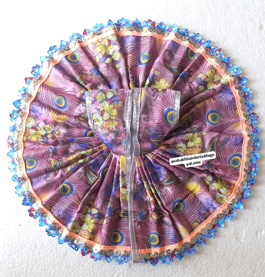 Morpankh print cotton dress