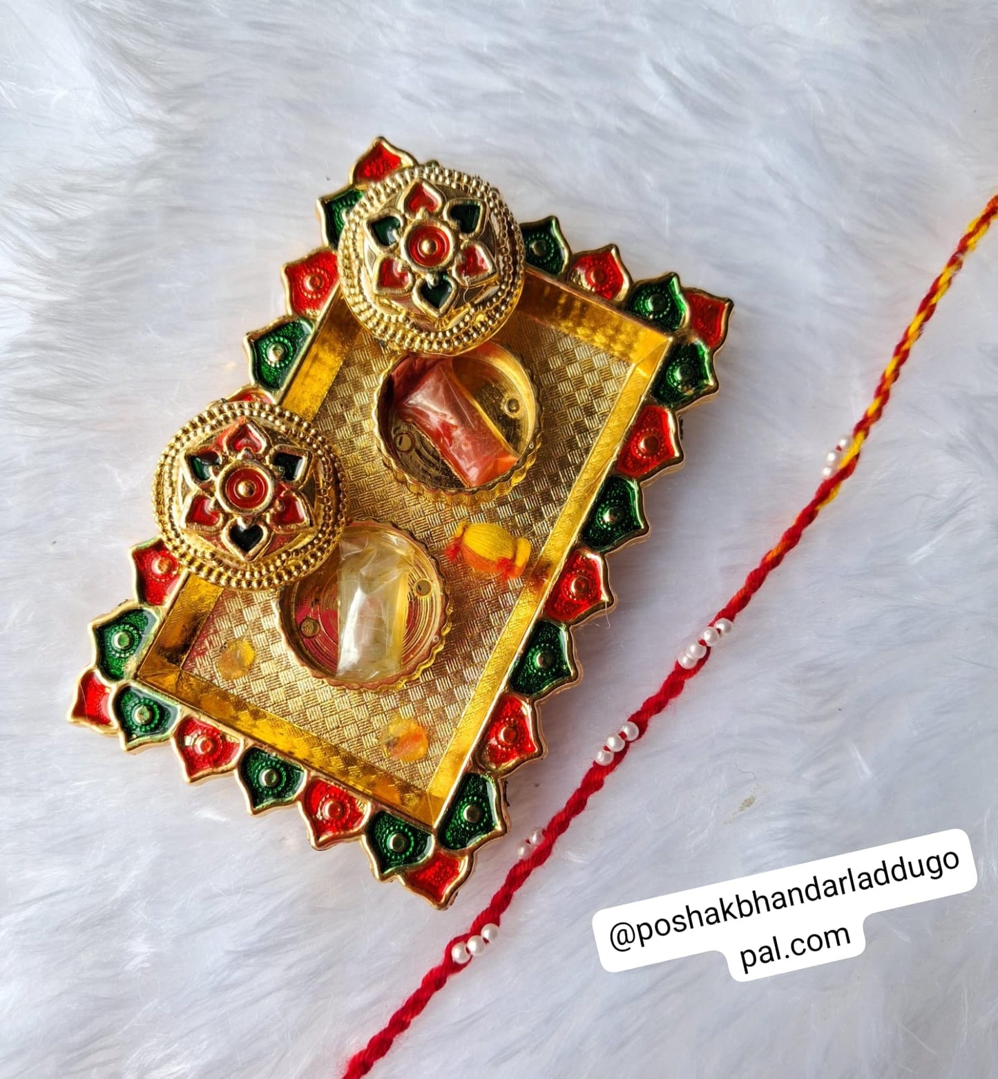 Rakhi with platter