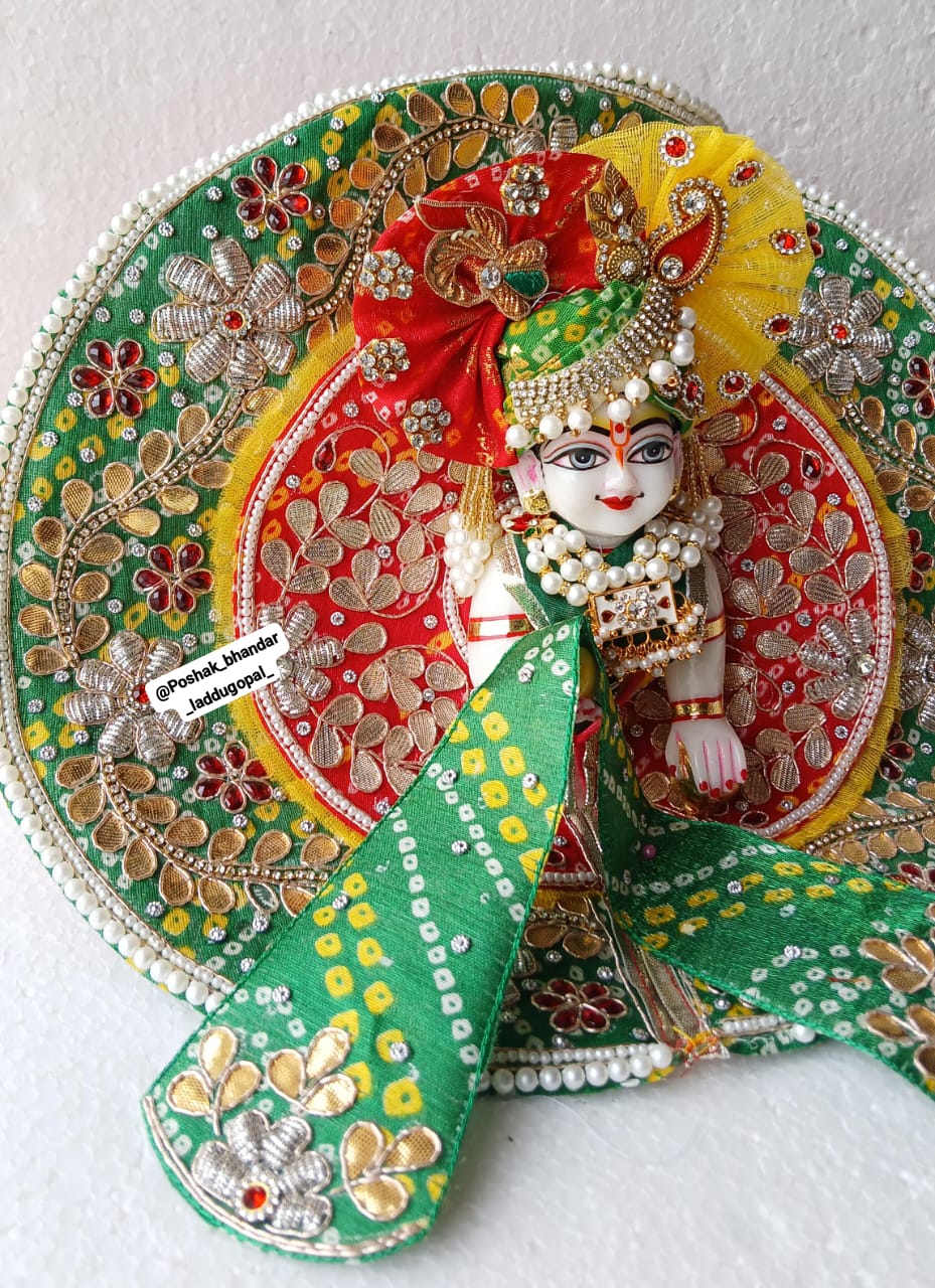 Rajwadi handwork dress with pagdi