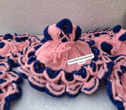 Woolen gol dress