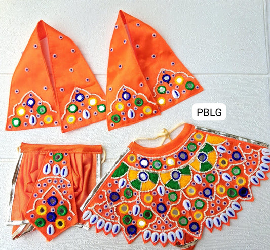 Handwork laxmi-ganesh ji dress