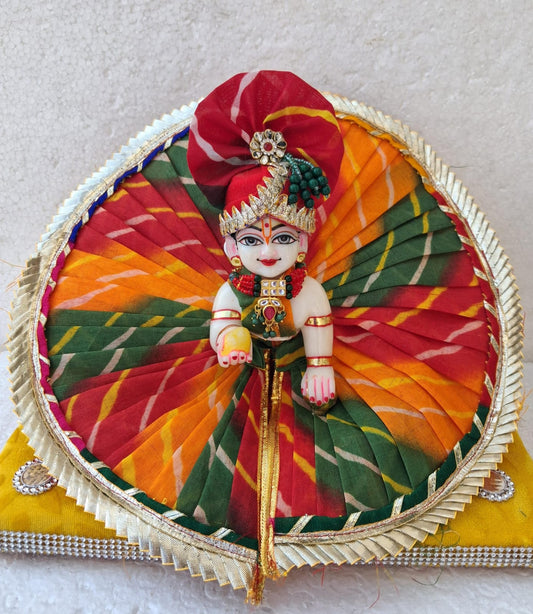 Laheriya dress + pagdi ( Only 6 no. )