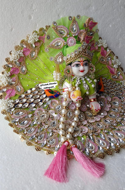 Beautiful poshak with heavy pagdi (2/3/4 no.)