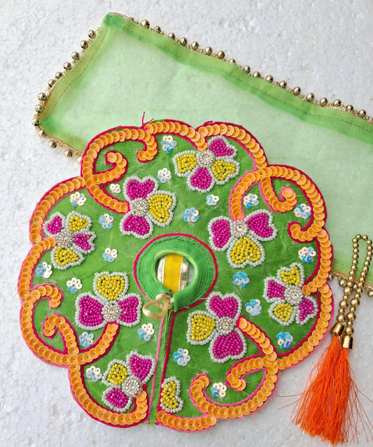 3/4 no. Handwork dress with duppata