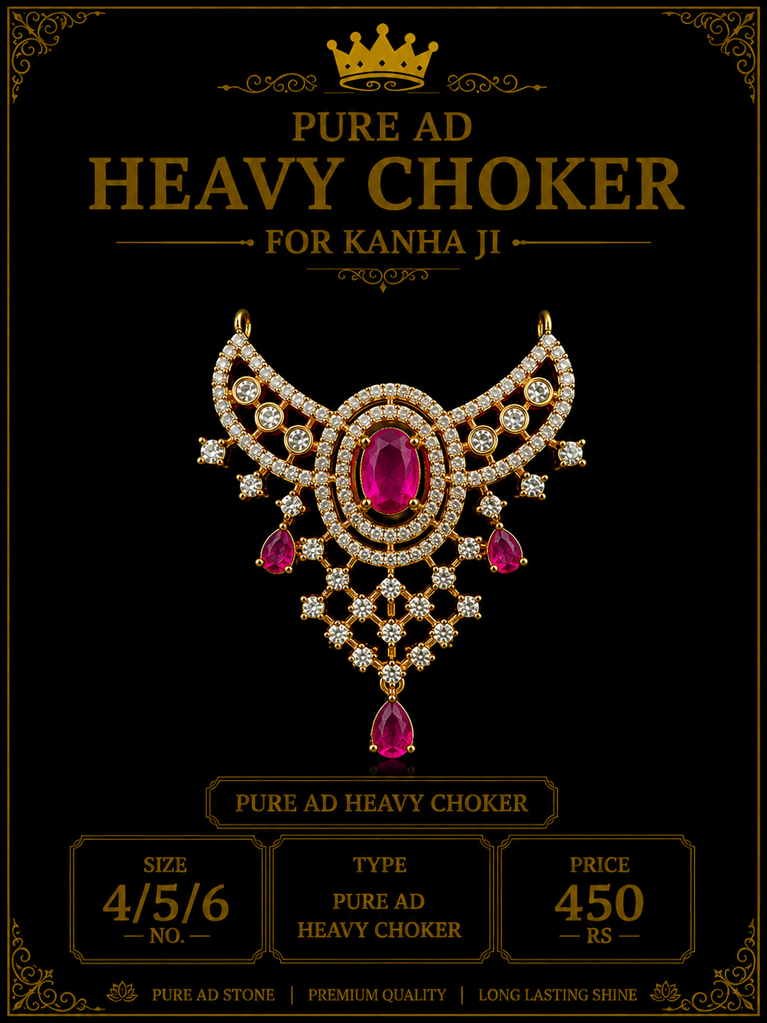 Pure ad heavy choker