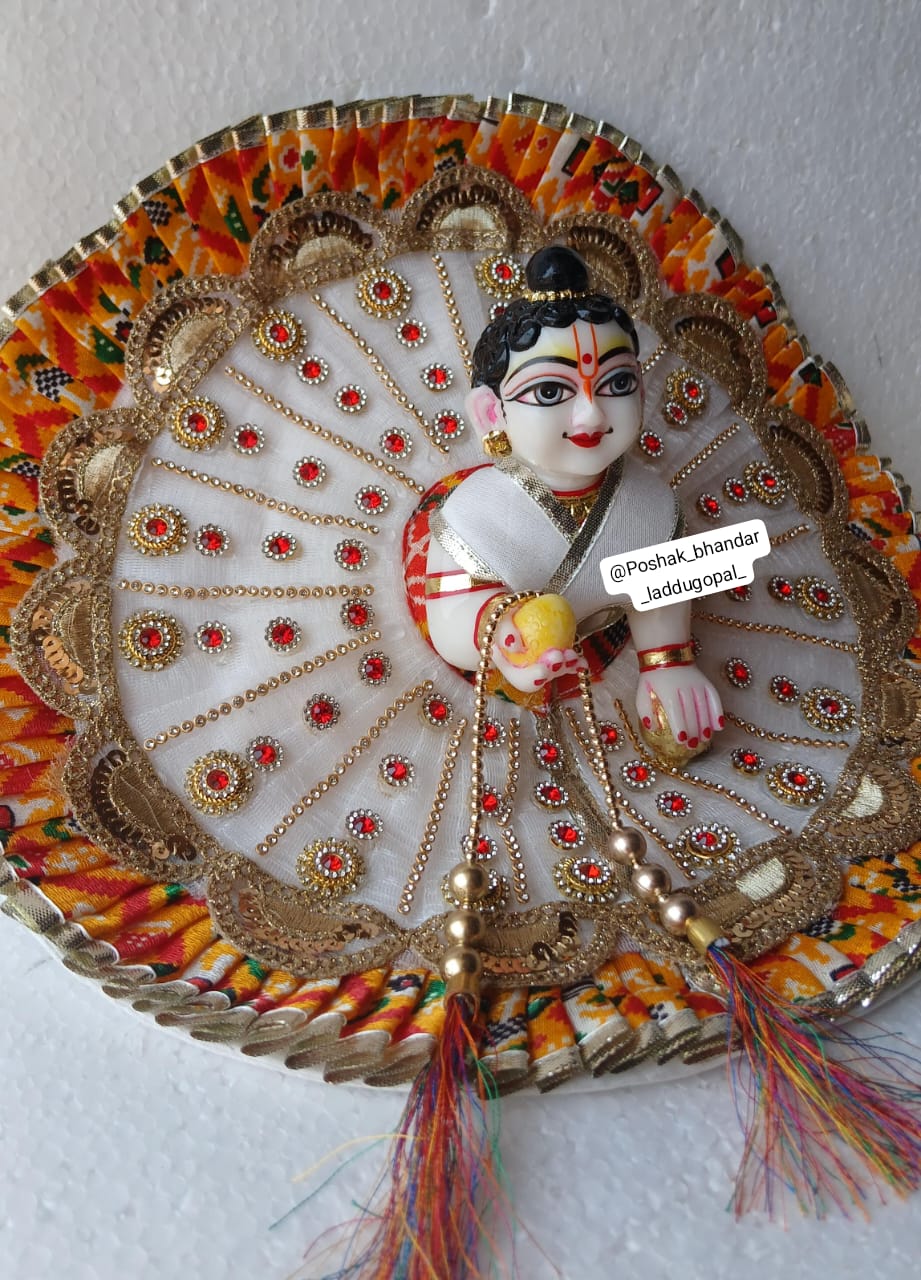 Designer dress with patka