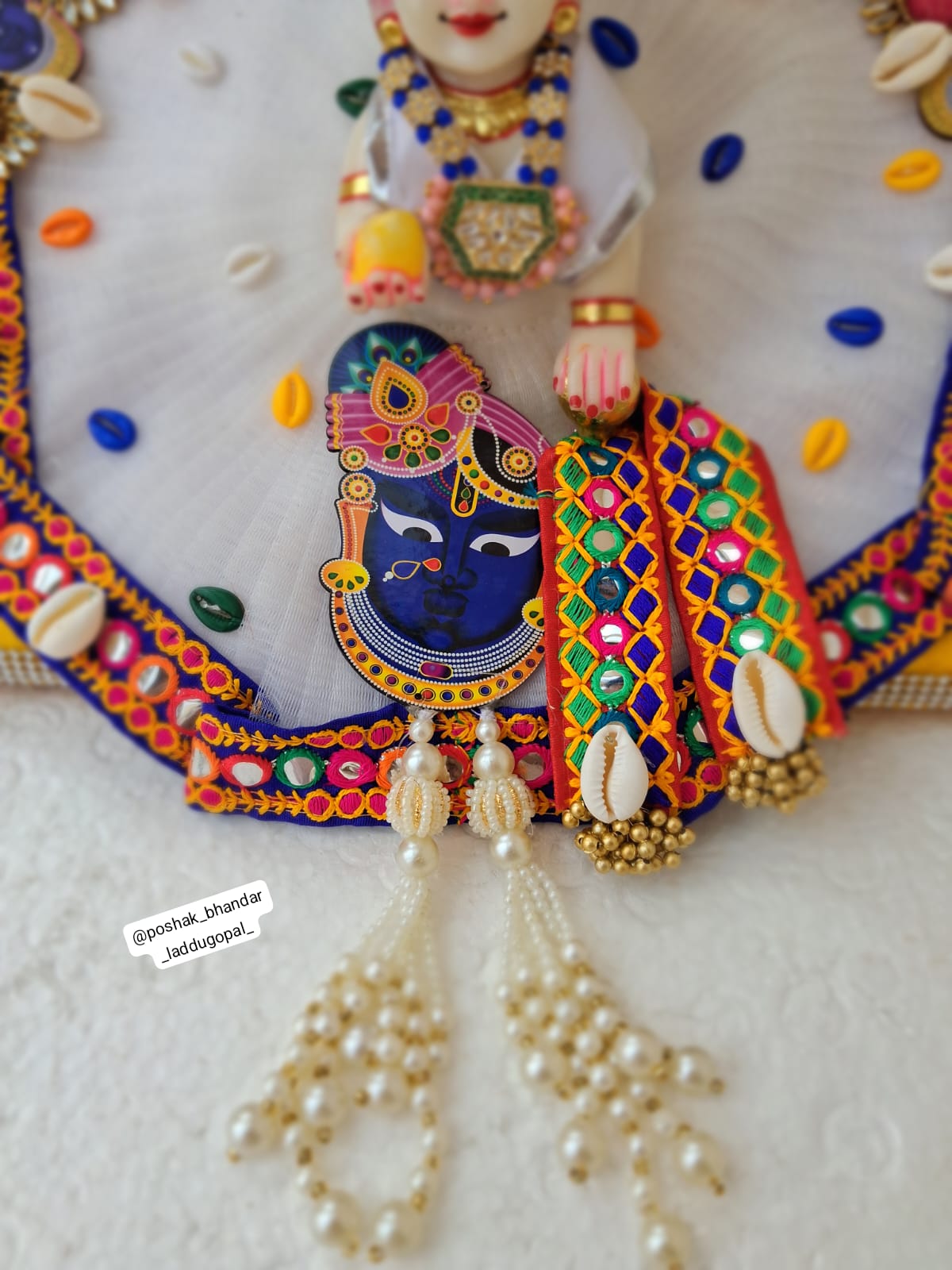 Shreenath ji dress with pagdi and patka
