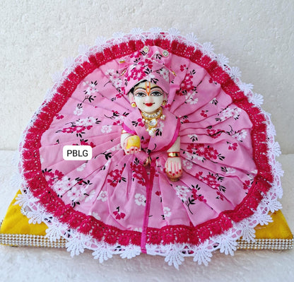 Cotton dress with pagdi