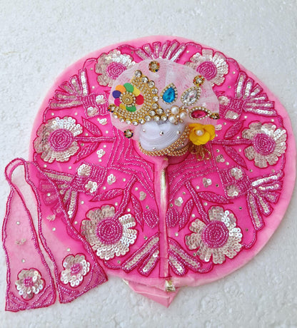 5 no. Heavy handwork dress with pagdi and patka
