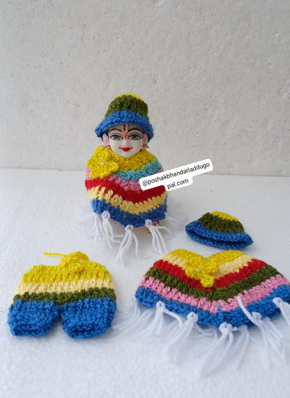 Multicoloured stylish set (4/5/6/7 )
