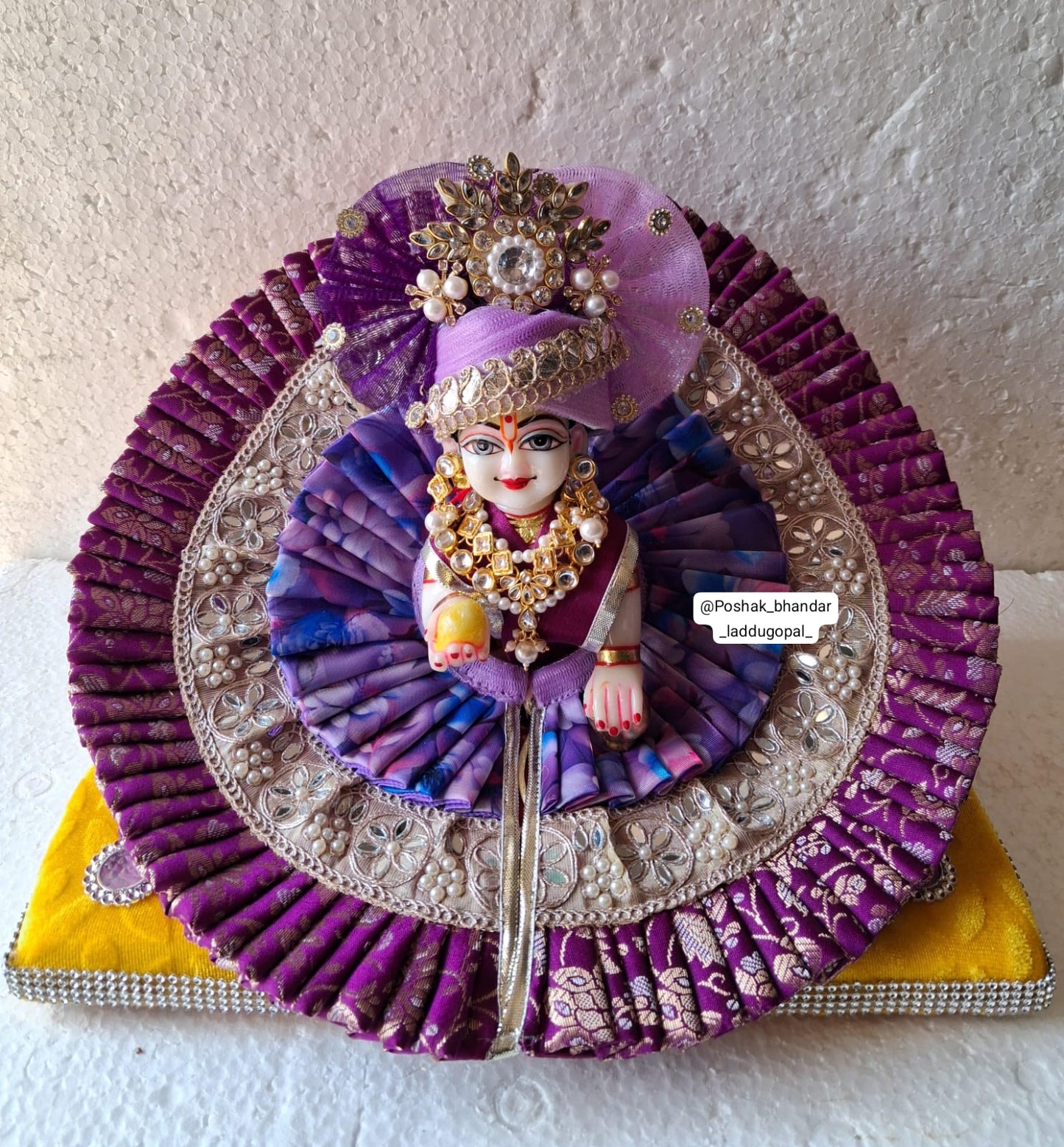 Banarsi + organza fancy dress