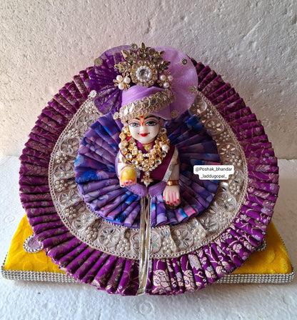 Banarsi + organza fancy dress