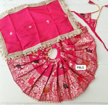 Banarsi radha rani ji dress (5/6no.)