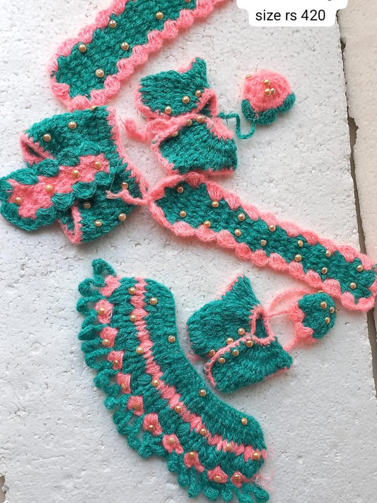 3.5 inch radhakrishna dress