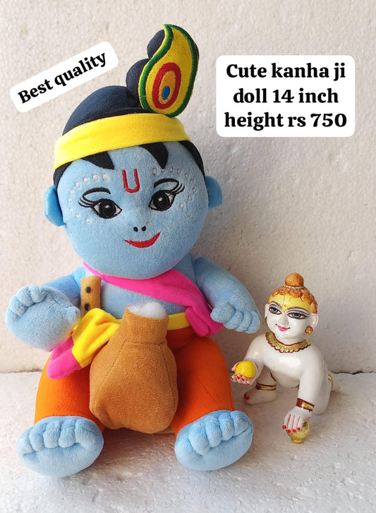 Cute kanha ji doll