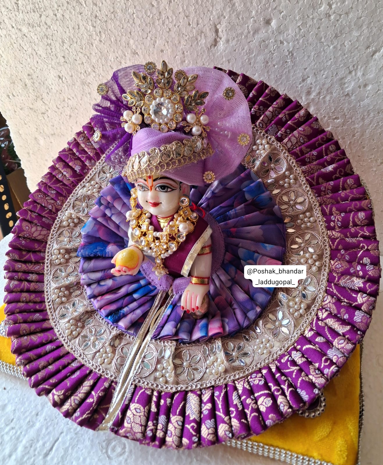 Banarsi + organza fancy dress