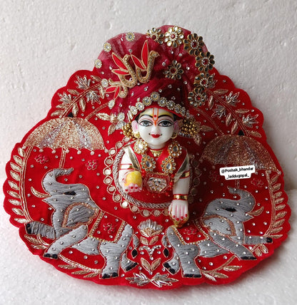 Royal look dress ( Janmashtami special )