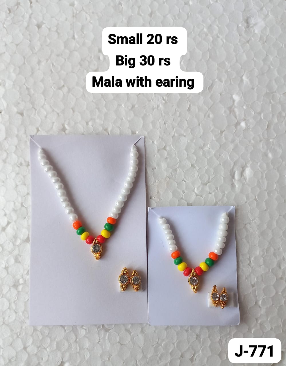 Mala + earing