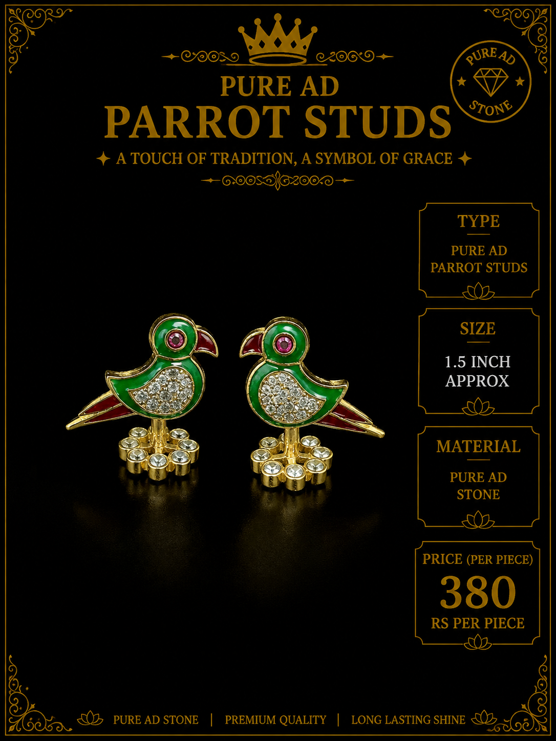 Pure ad small parrot pair