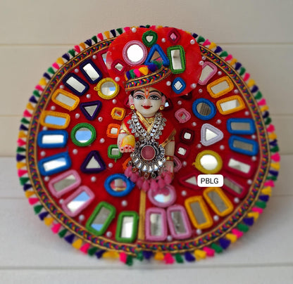 Real mirror Navratri poshak