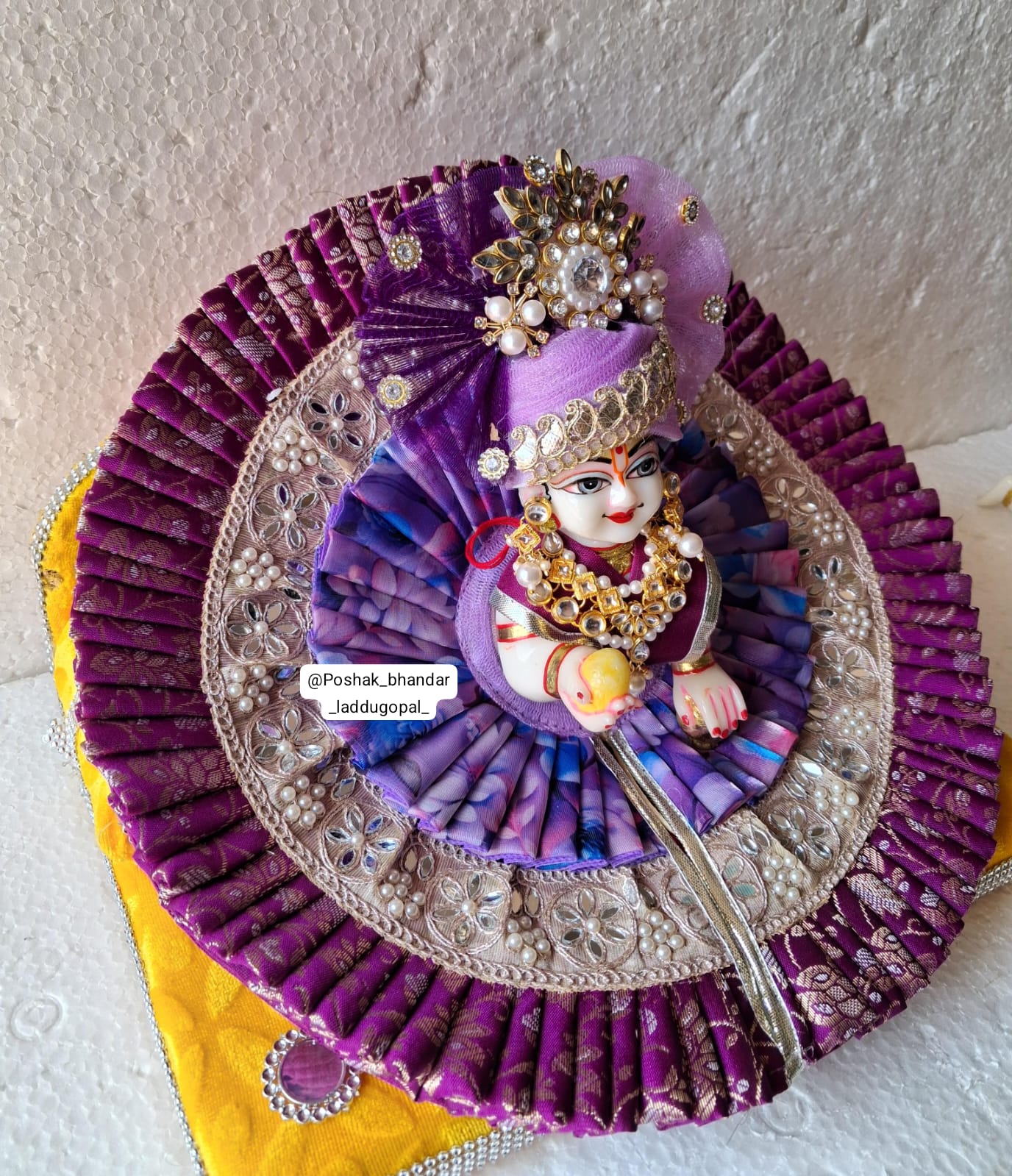 Banarsi + organza fancy dress