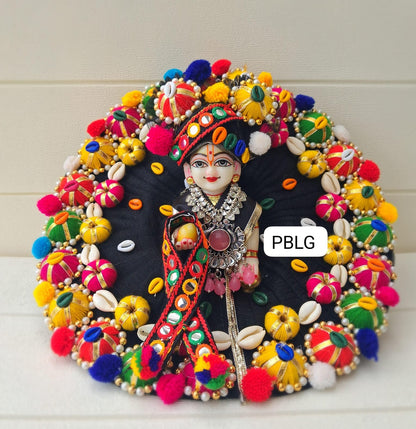 Navratri dress with pagdi and patka