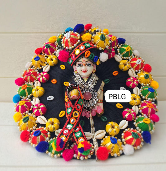Navratri dress with pagdi and patka