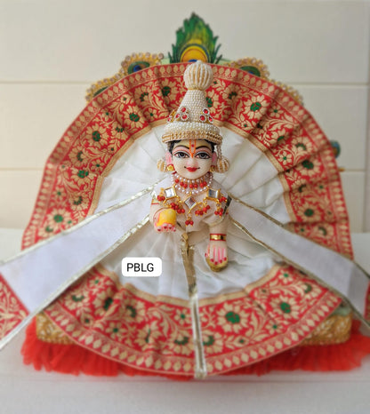 Special bengali dress + mukut